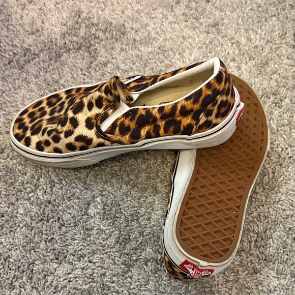 Vans Animal Print Slip-On Shoes - Picture 2 of 4